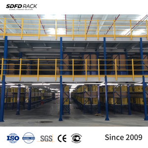 Warehouse Steel Mezzanine Platform Multi Level Loft Rack