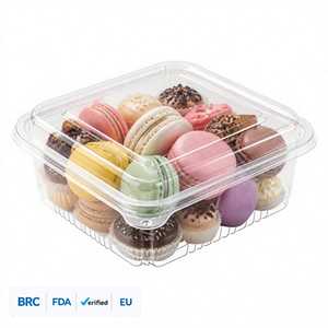 Wholesale PET Pastry Container with Lid