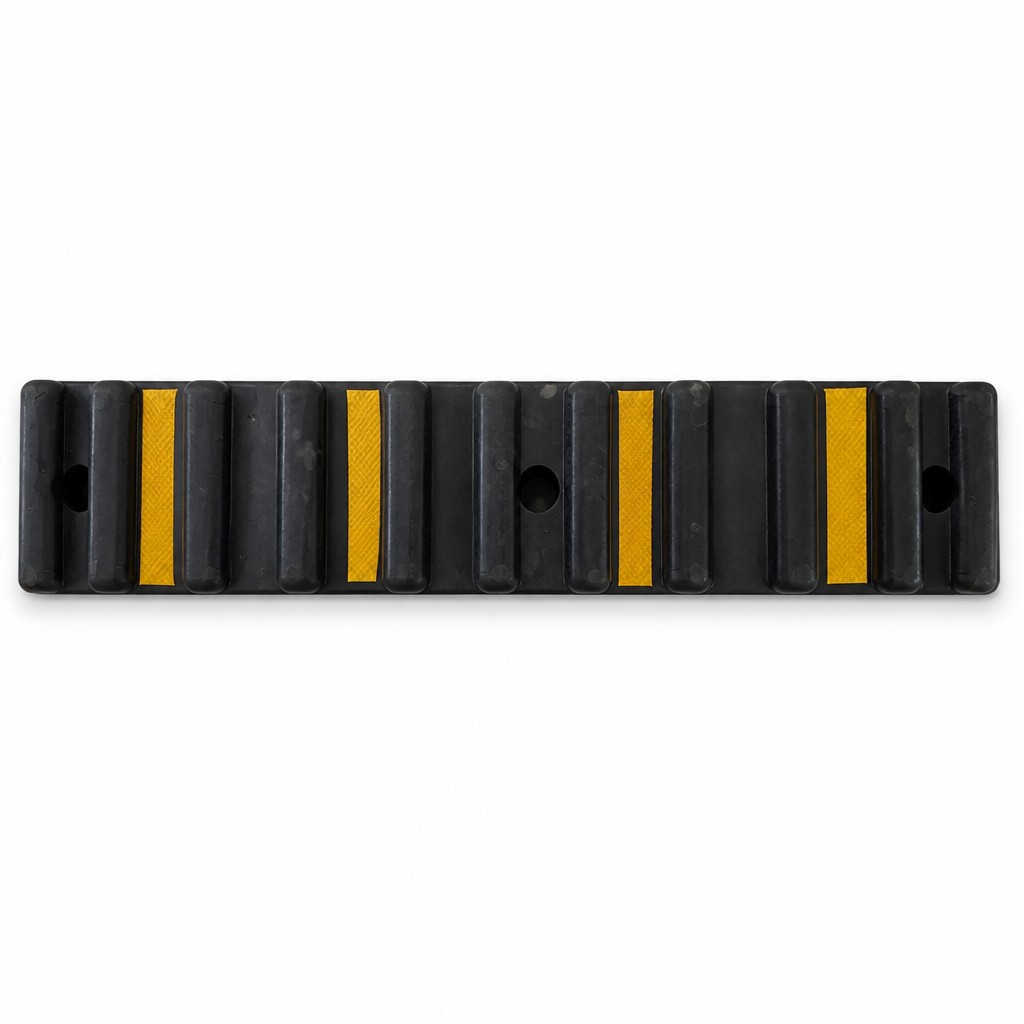 Factory Safety Rubber Anti-Collision Impact Protection Strip for Wall Corner Column Machinery Zone Warehouse and Workshop