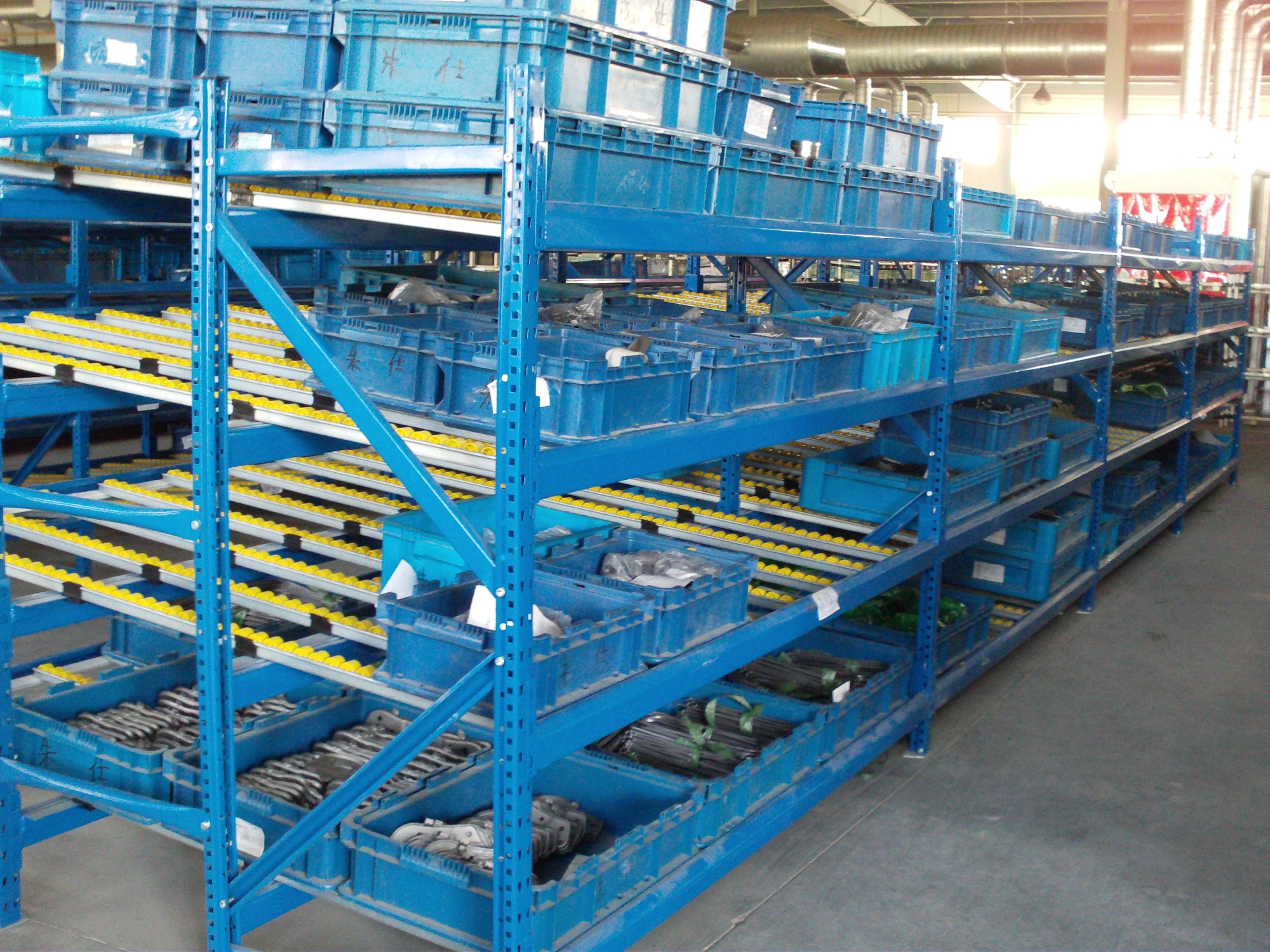 Warehouse Carton Flow Facility