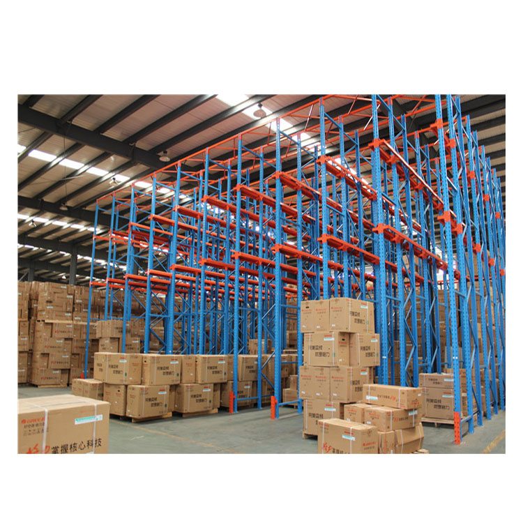 Drive-in Racking System FILO Warehouse Storage Van High Density Pallet Racking System Heavy Duty Racks