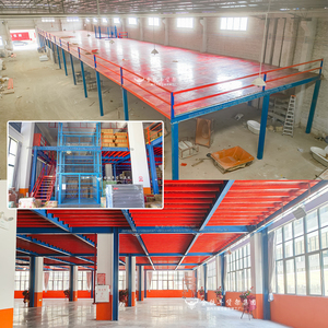 Two Level Second Floor System I Beam Steel Structural Mezzanine