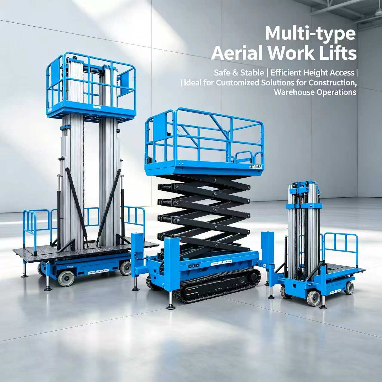 Low Profile Scissor Lift Ultra Low Height Initial Position Assembly Line Material Lifting Table
