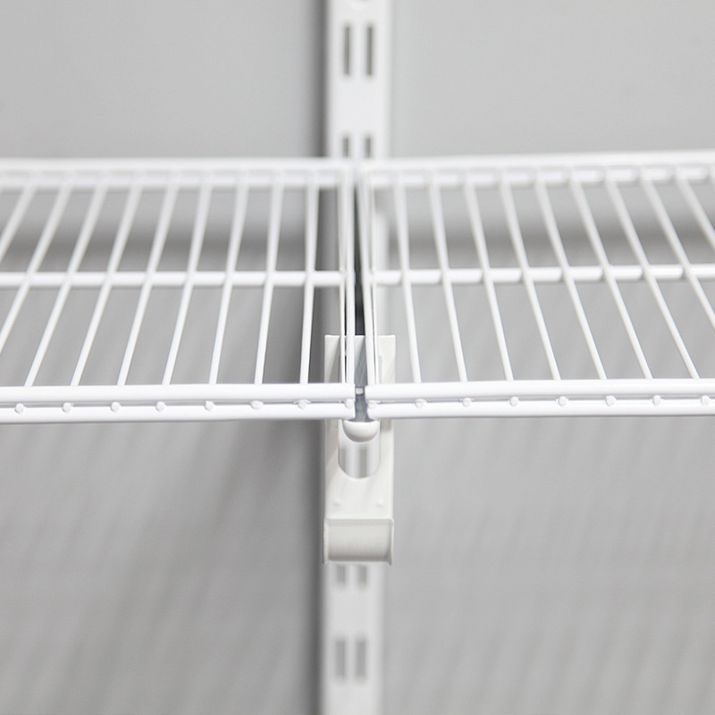 Wall Mounted Wire Shelf Heavy Duty Steel Wire Shelving for Closet &amp; Garage Storage