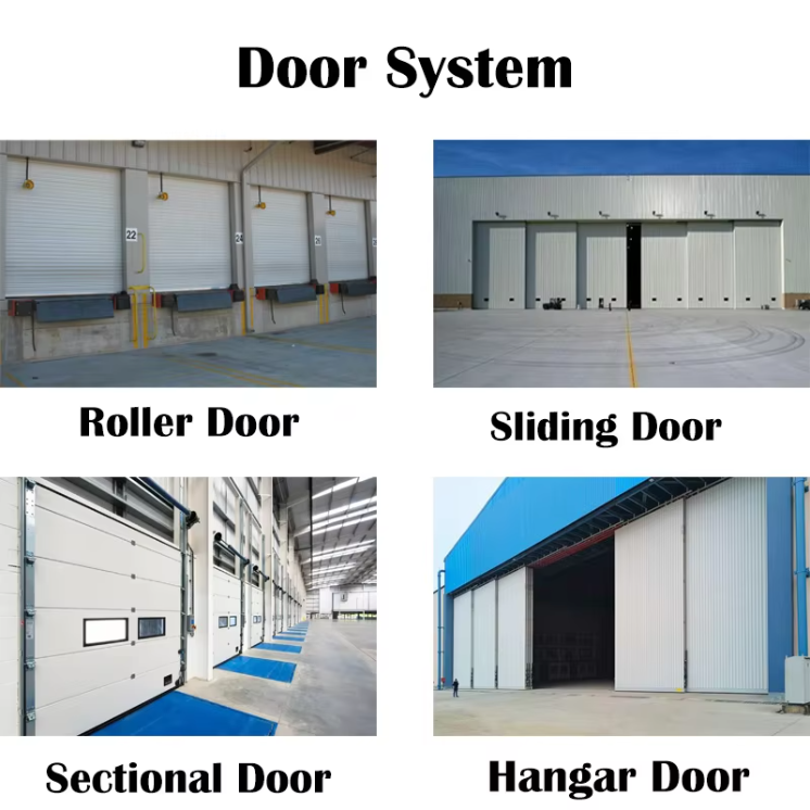 Prefabricated Steel Warehouse Building Mezzanine Floor Multi Level Storage Industrial Steel Frame Structure System