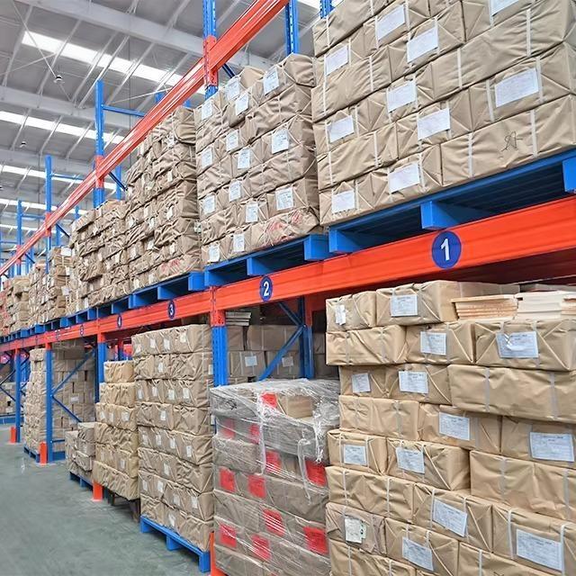 Heavy Duty Steel Drive-In Pallet Racking System 5 Tier Warehouse Racks High Density Storage Corrosion Protection Electrostatic