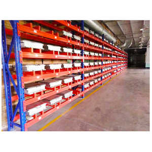 High-Density Drive-In Pallet Storage Rack Narrow Lane System
