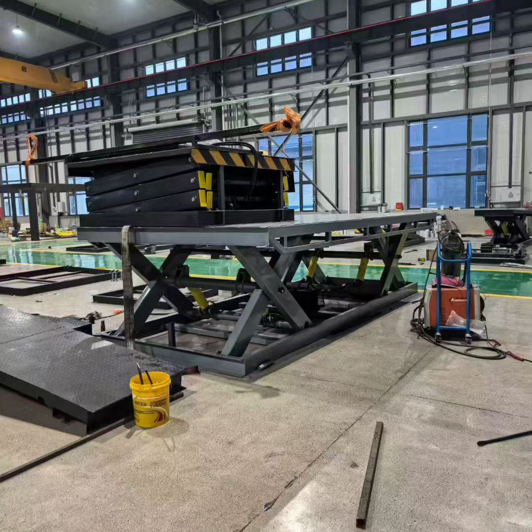 Fixed Electric Scissor Lift Table/ Stationary Hydraulic Scissor Lift Platform for Goods Car Lifting