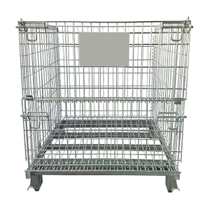 Collapsible Wire Mesh Pallet Cage