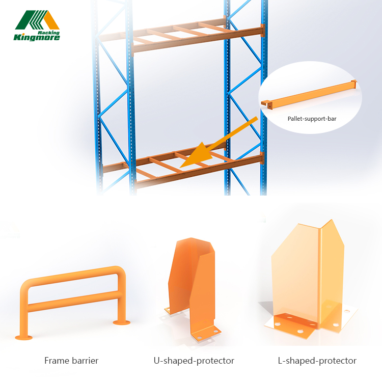 China Factory Direct Sale Warehouse Storage Heavy Duty Teardrop Pallet Racking System