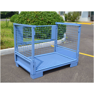 Heavy-Duty Steel Folding Storage Box